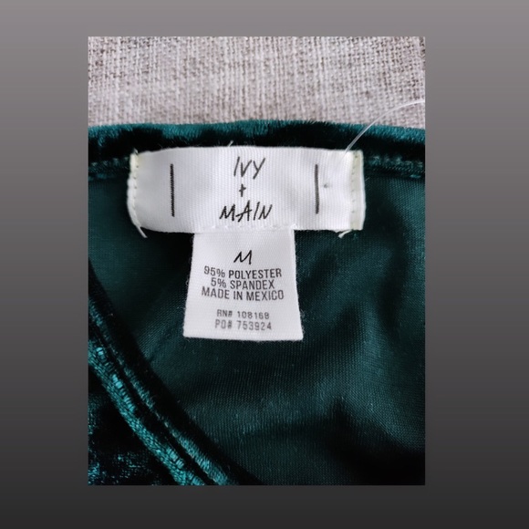 Velvet Top - Picture 3 of 3